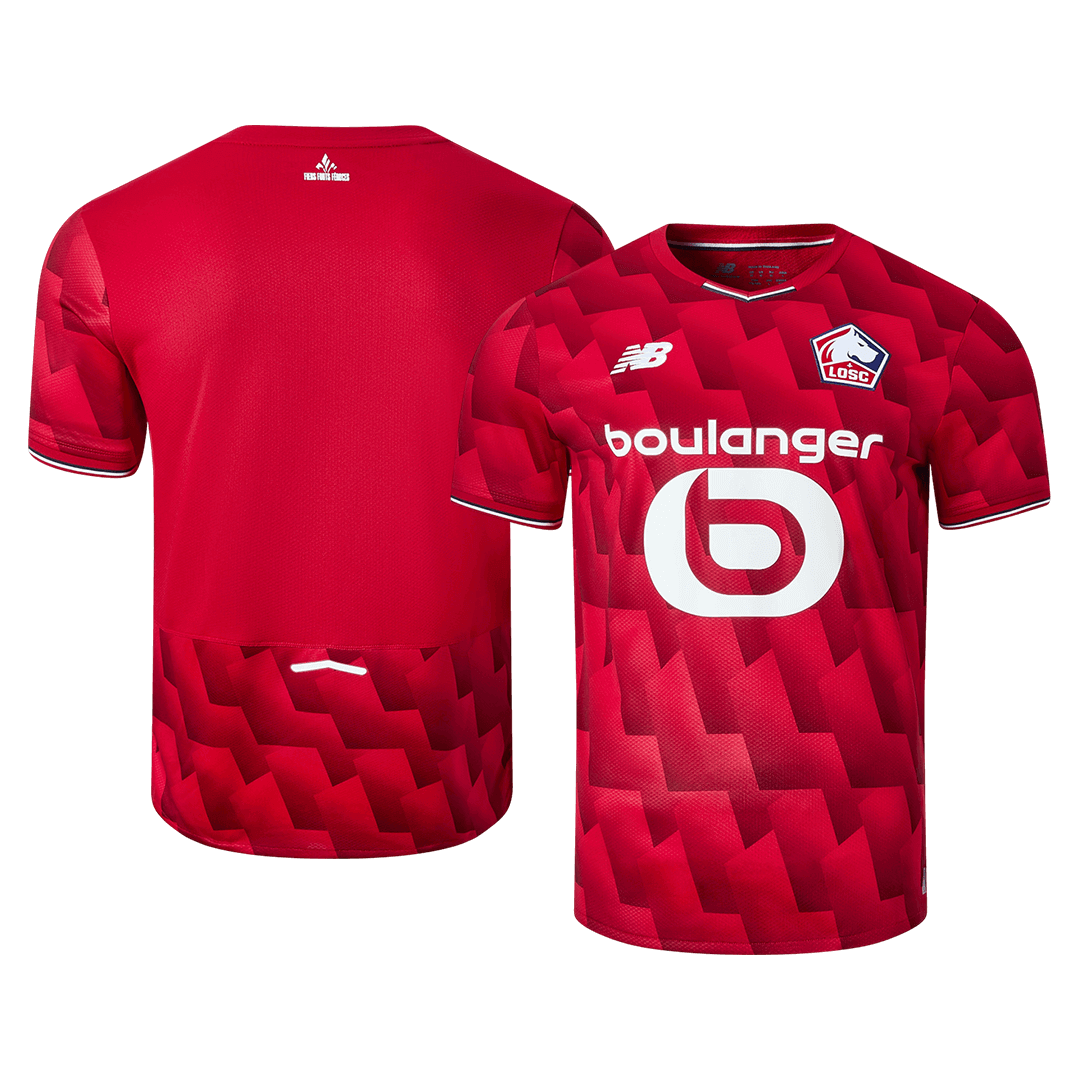 Lille OSC Domicile Maillot 2025/26 Rouge