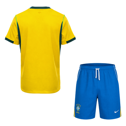 Brésil Domicile Maillot Kit 2026 Jaune