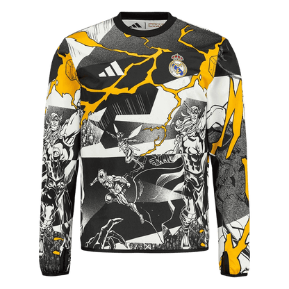 Real Madrid Maillot Manches Longues 2025/26 Noir