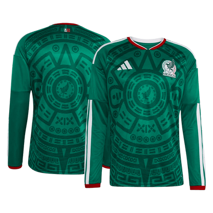Mexique Domicile Maillot Manches Longues 2026 Vert