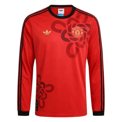 Manchester United Maillot Manches Longues 2025/26 Rouge