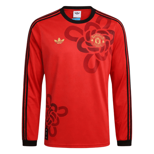 Manchester United Maillot Manches Longues 2025/26 Rouge