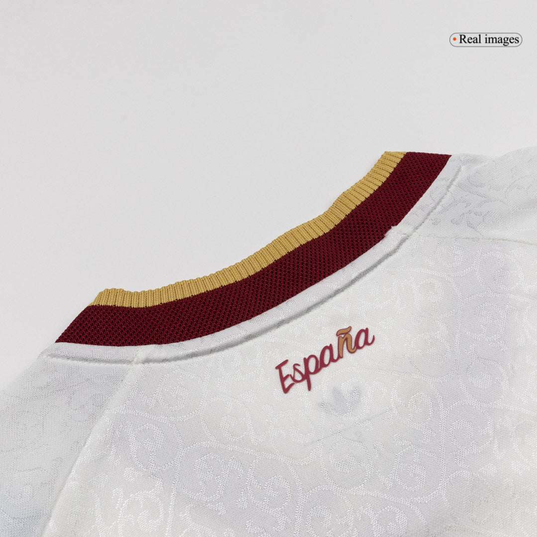 Espagne Extérieur Maillot 2026 Blanc Joueur