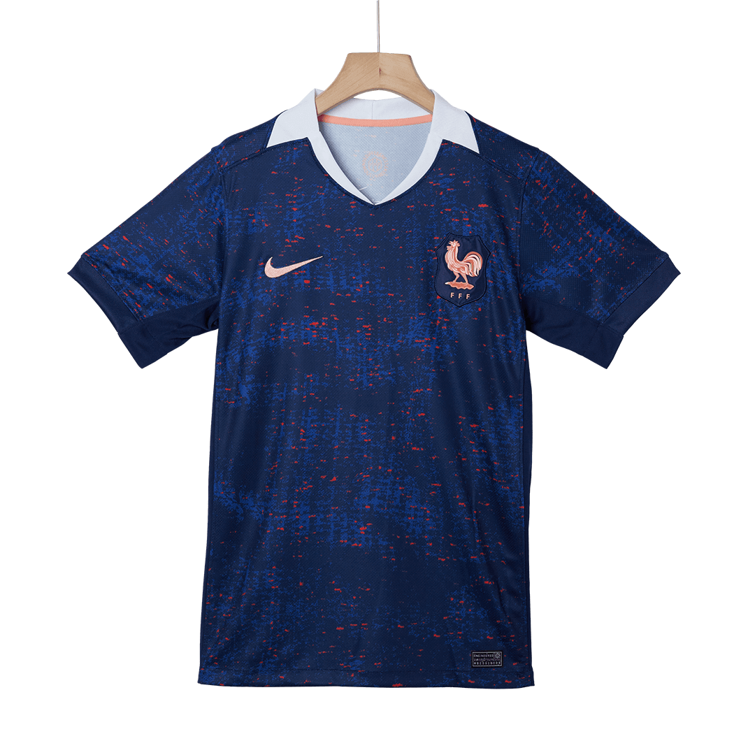France Domicile Maillot 2025 Bleu - Euro Féminin