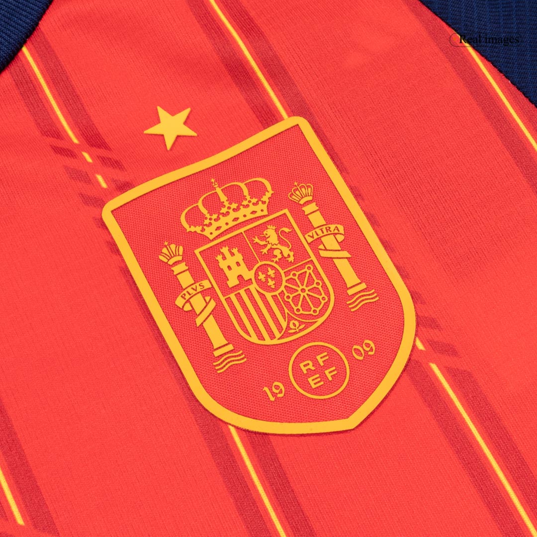 Espagne Domicile Maillot Kit 2026 Enfant Rouge - Super