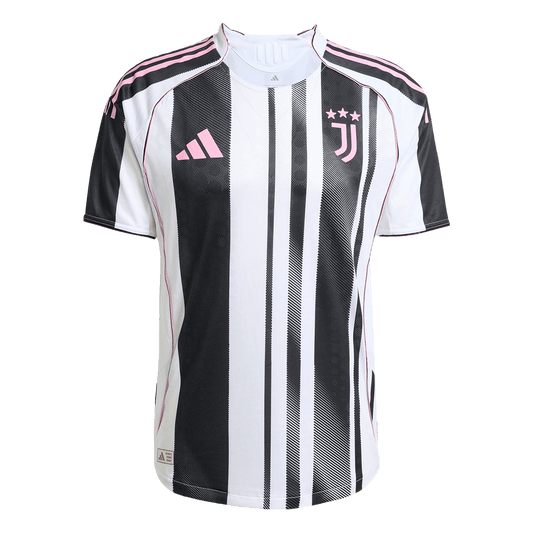Juventus Domicile Maillot 2025/26 Noir&Blanc Joueur
