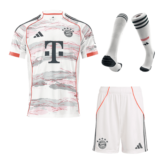 Bayern Munich Extérieur Maillot Kit 2025/26 Blanc