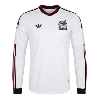 Mexique Extérieur Maillot Manches Longues 2026 Blanc