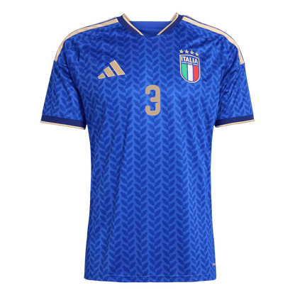 DIMARCO #3 Italie Domicile Maillot 2026 Bleu - Super