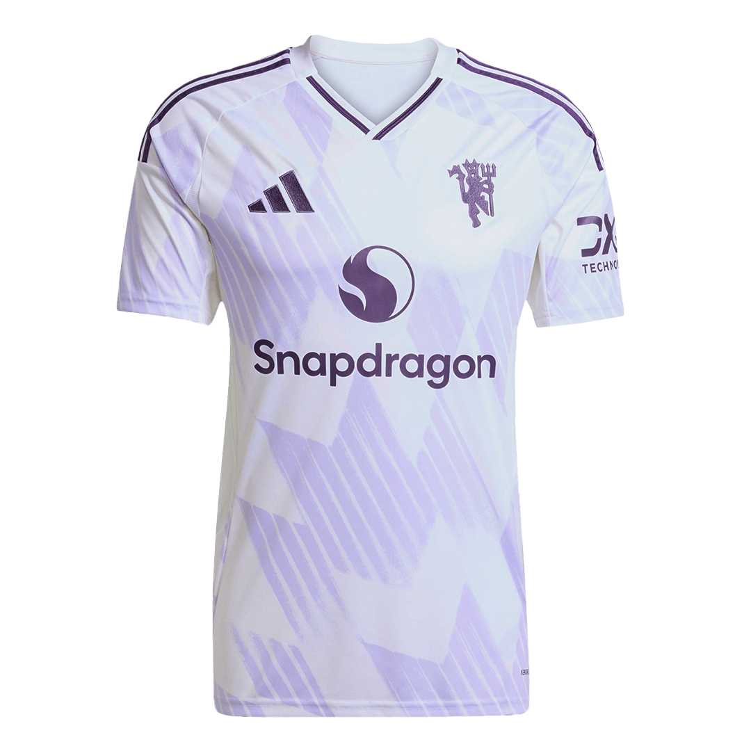 Manchester United Extérieur Maillot 2025/26 Blanc