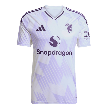 Manchester United Extérieur Maillot 2025/26 Blanc