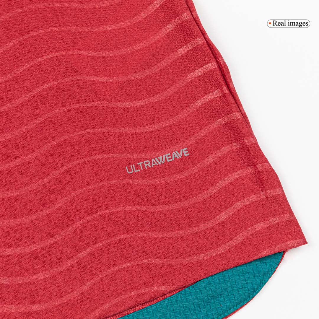 Portugal Domicile Maillot Manches Longues 2026 Rouge