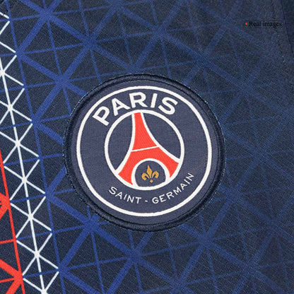 KVARATSKHELIA #7 Les Parisiens Domicile Maillot 2025/26 Bleu marine - Super