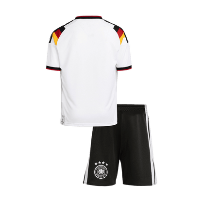 Allemagne Domicile Maillot Kit 2026 Enfant Blanc