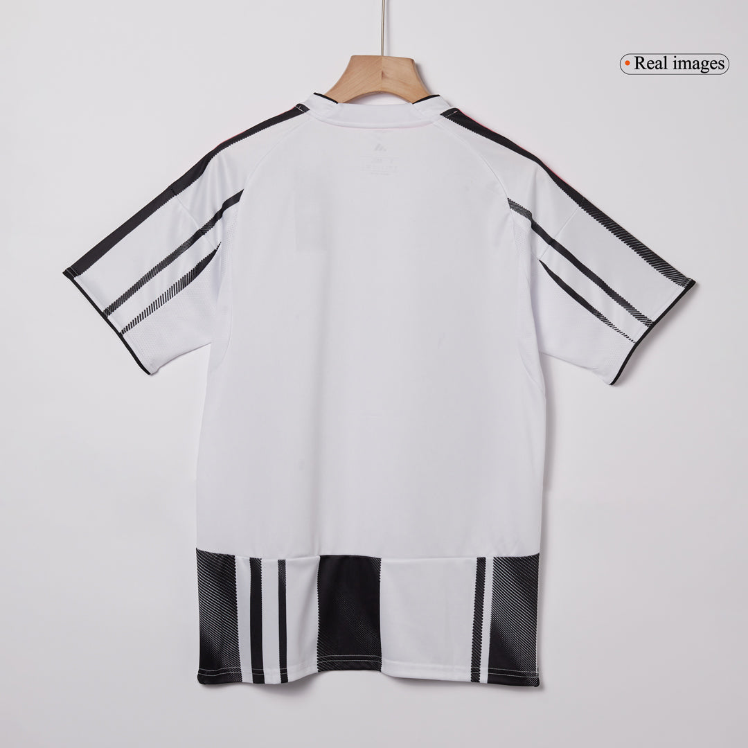 Juventus Domicile Maillot 2025/26 Noir&Blanc Grande Taille