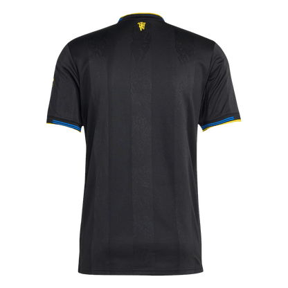 Manchester United Third Maillot 2025/26 Noir Joueur