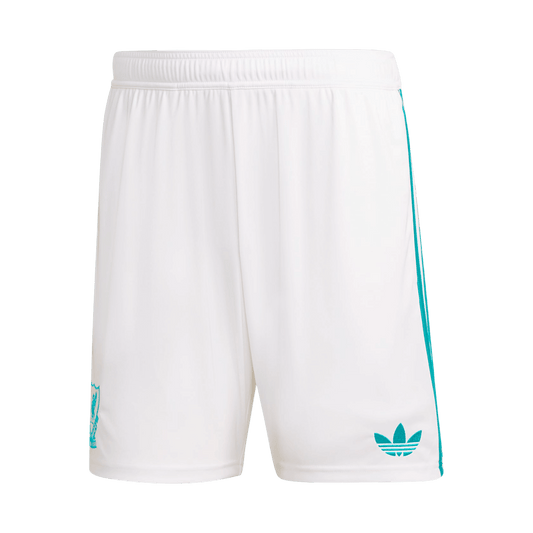 Liverpool Third Short 2025/26 Blanc