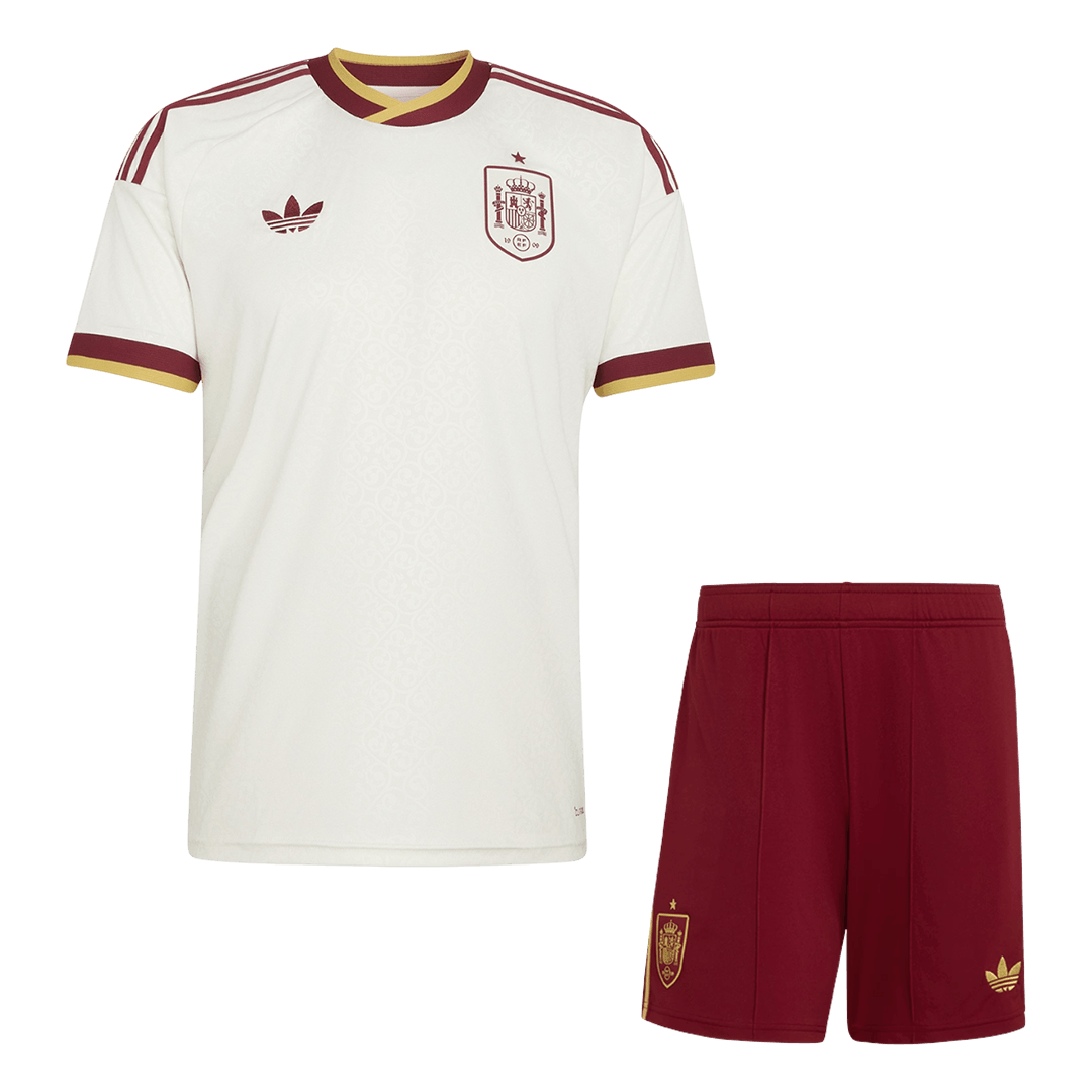 Espagne Extérieur Maillot Kit 2026 Blanc