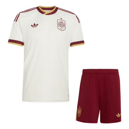 Espagne Extérieur Maillot Kit 2026 Blanc