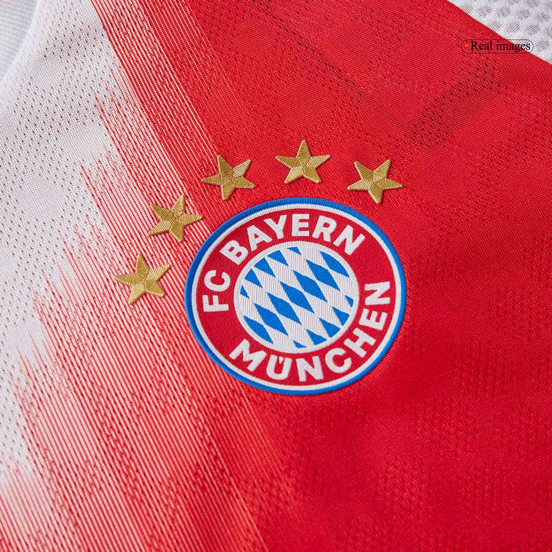 LUIS DÍAZ #14 Bayern Munich Domicile Maillot 2025/26 Rouge Joueur