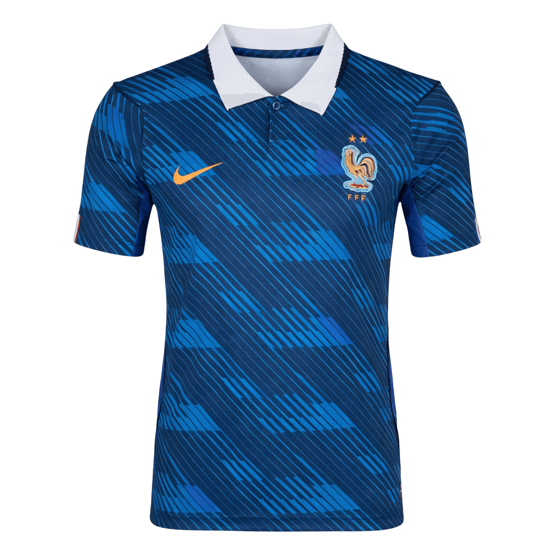 France Domicile Maillot 2026 Bleu Grande Taille