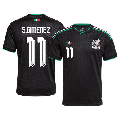 S.GIMENEZ #11 Mexique Third Maillot 2026 Noir