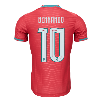 BERNARDO #10 Portugal Domicile Maillot 2026 Rouge Joueur
