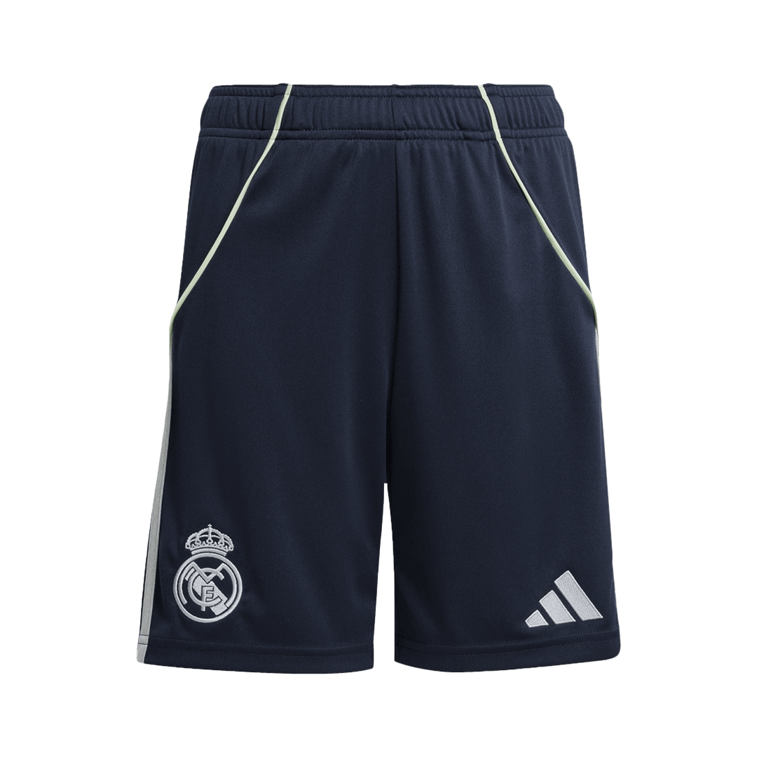Men Real Madrid Extérieur Maillot Kit 2025/26 Bleu marine - Super