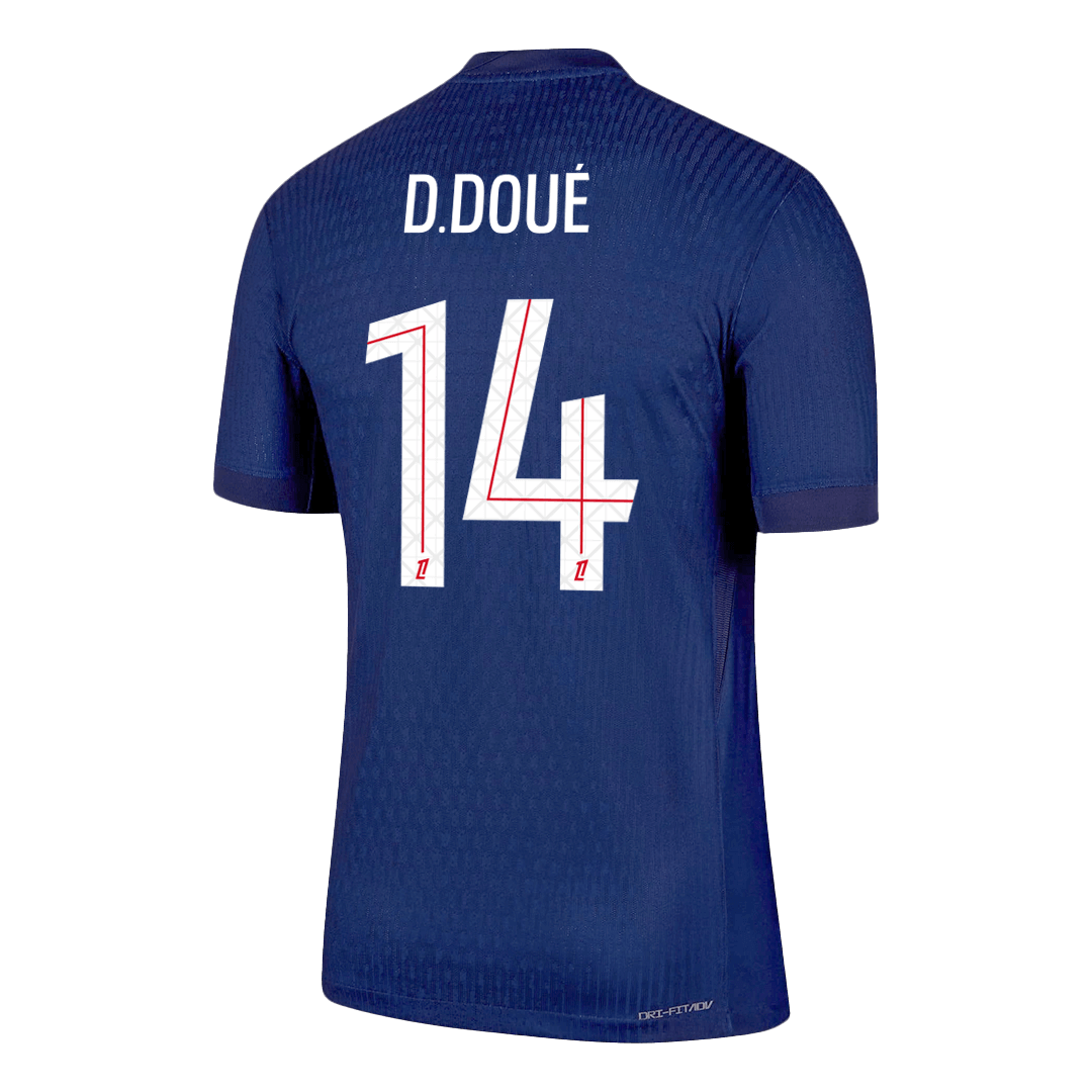 D.DOUÉ #14 Les Parisiens Domicile Maillot 2025/26 Bleu marine Joueur
