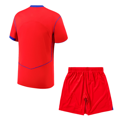 Les Parisiens Third Maillot Kit 2025/26 Rouge