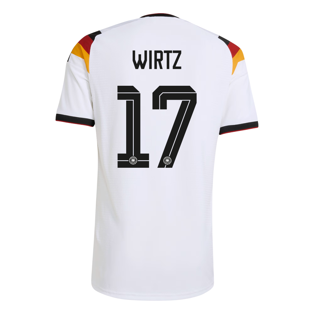 WIRTZ #17 Allemagne Domicile Maillot 2026 Blanc Joueur