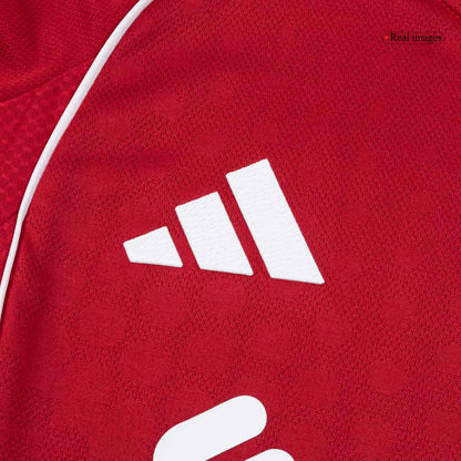 VIRGIL #4 Liverpool Domicile Maillot 2025/26 Rouge Joueur