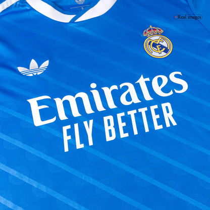 Real Madrid Third Maillot Manches Longues 2025/26 Bleu