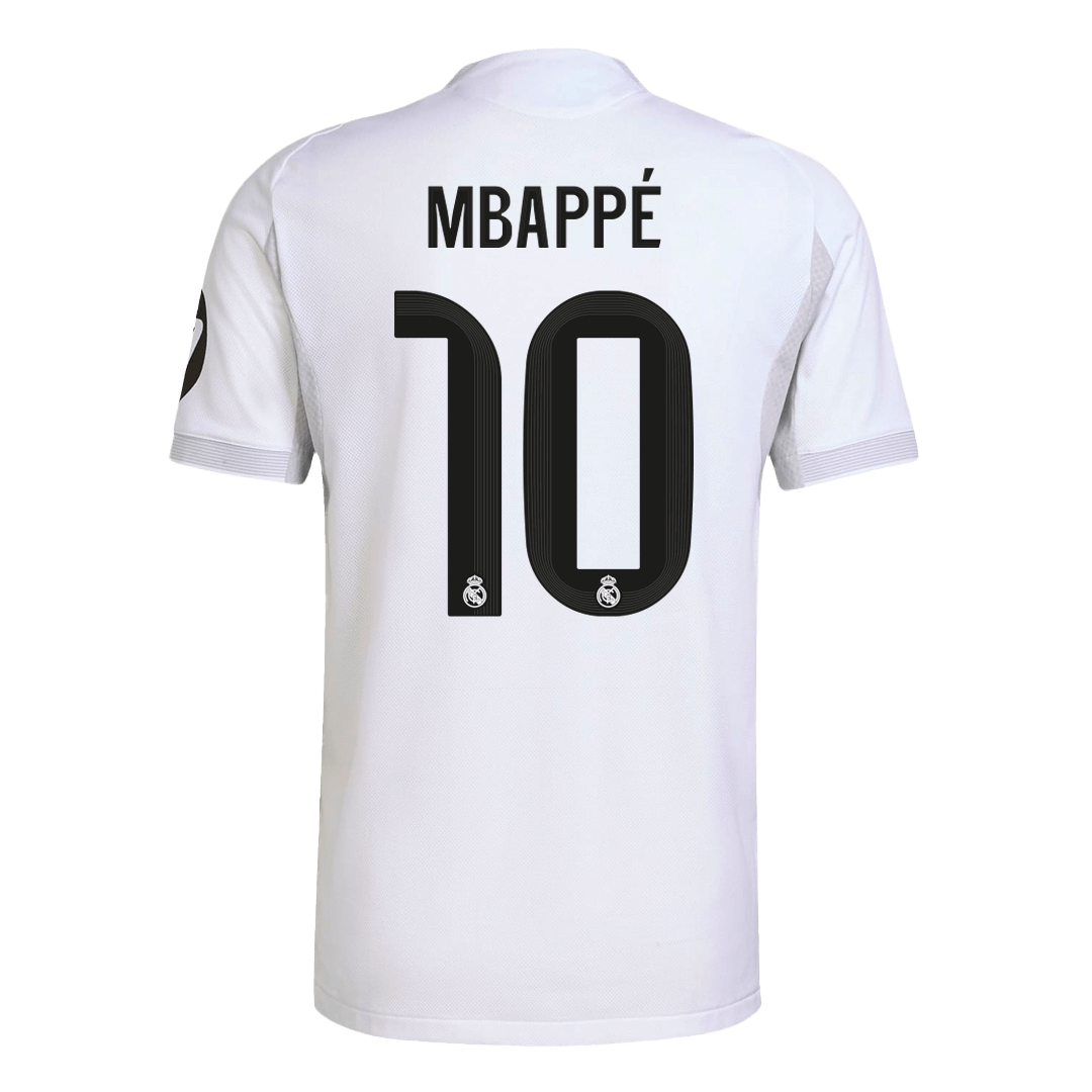 MBAPPÉ #10 Real Madrid Domicile Maillot 2025/26 Blanc - Super