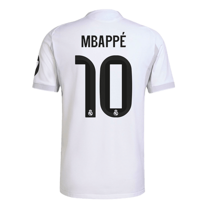 MBAPPÉ #10 Real Madrid Domicile Maillot 2025/26 Blanc - Super