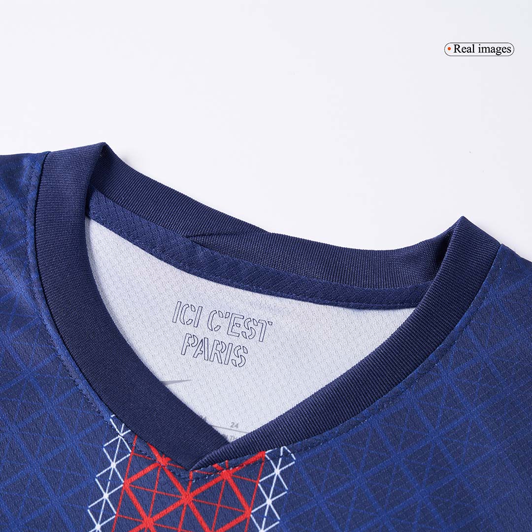 Les Parisiens Domicile Maillot Kit 2025/26 Enfant Bleu marine