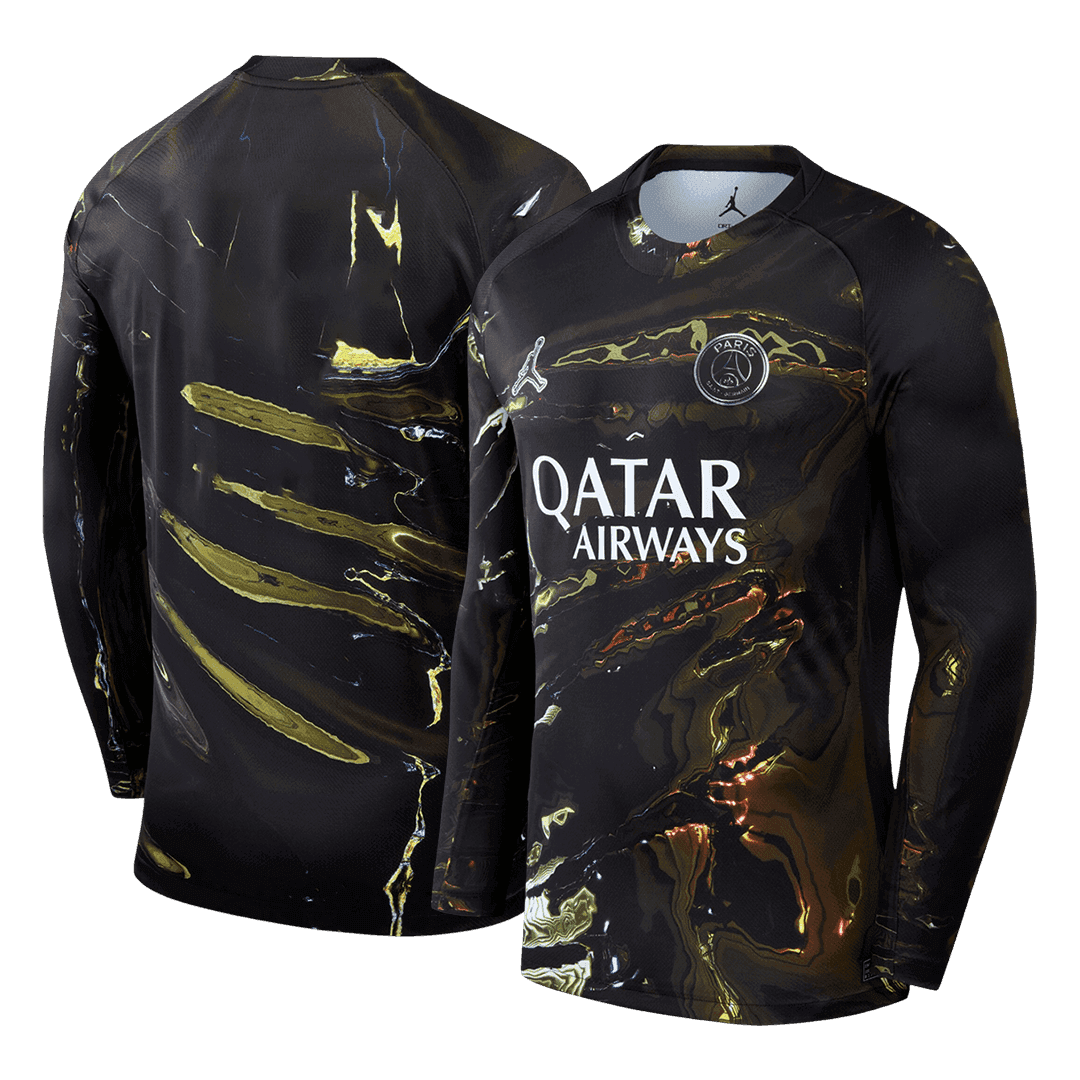 Les Parisiens Maillot Manches Longues 2025/26 Noir