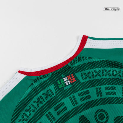 S.GIMENEZ #11 Mexique Domicile Maillot 2026 Vert Joueur