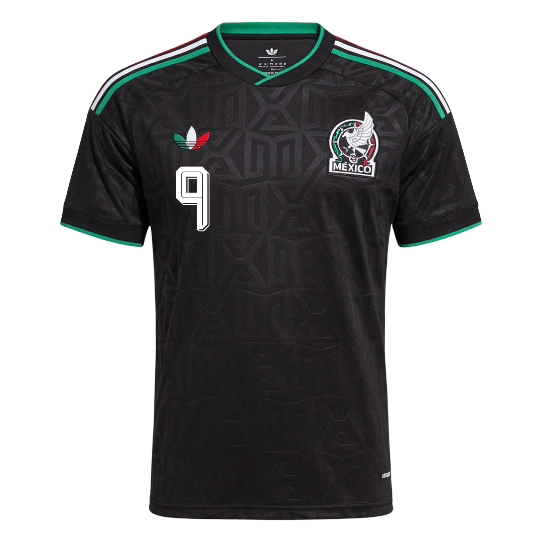 RAÚL #9 Mexique Third Maillot 2026 Noir