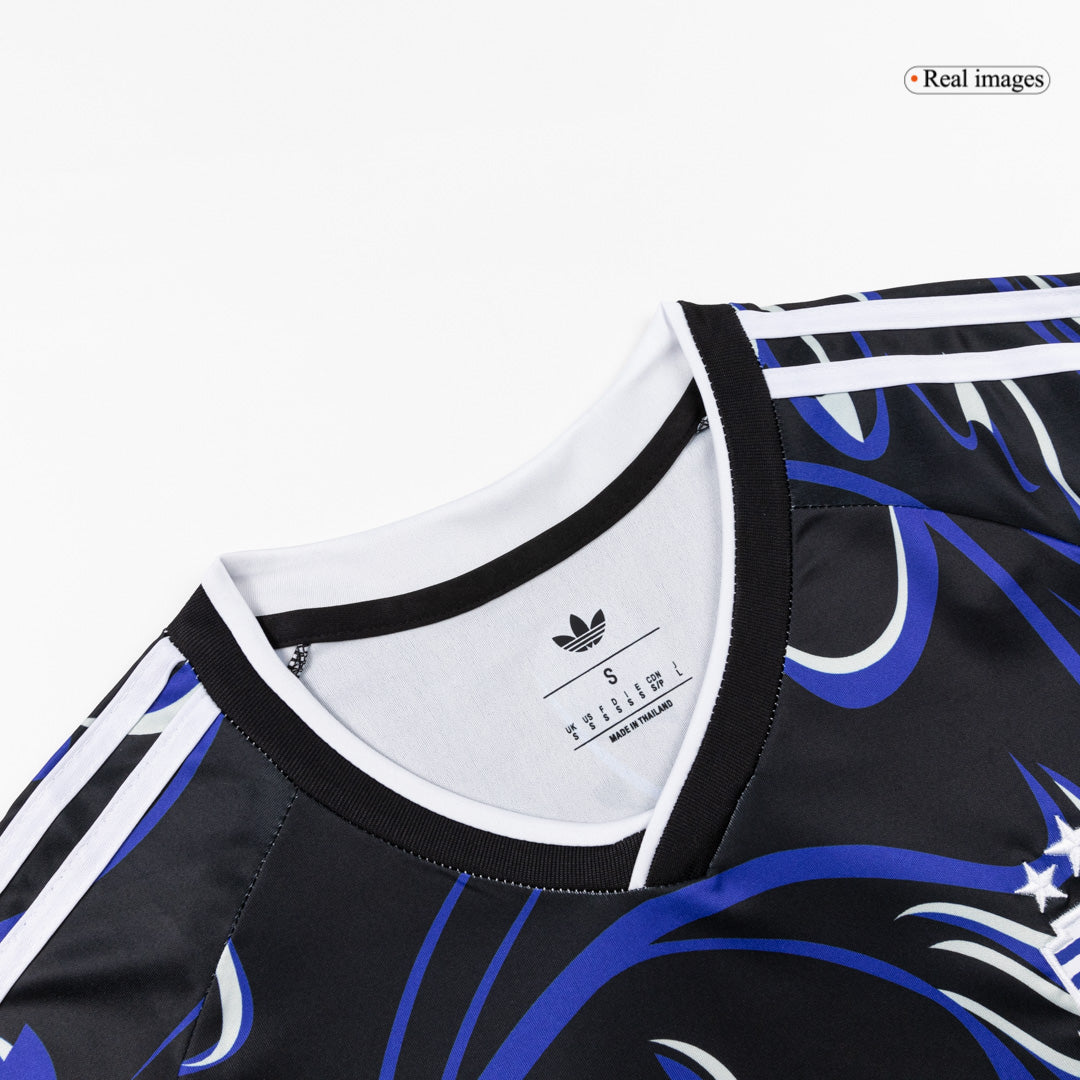 E. FERNÁNDEZ #24 Argentine Extérieur Maillot 2026 Noir