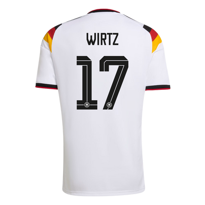 WIRTZ #17 Allemagne Domicile Maillot 2026 Blanc