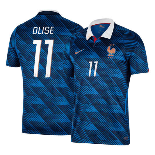 OLISE #11 France Domicile Maillot 2026 Bleu