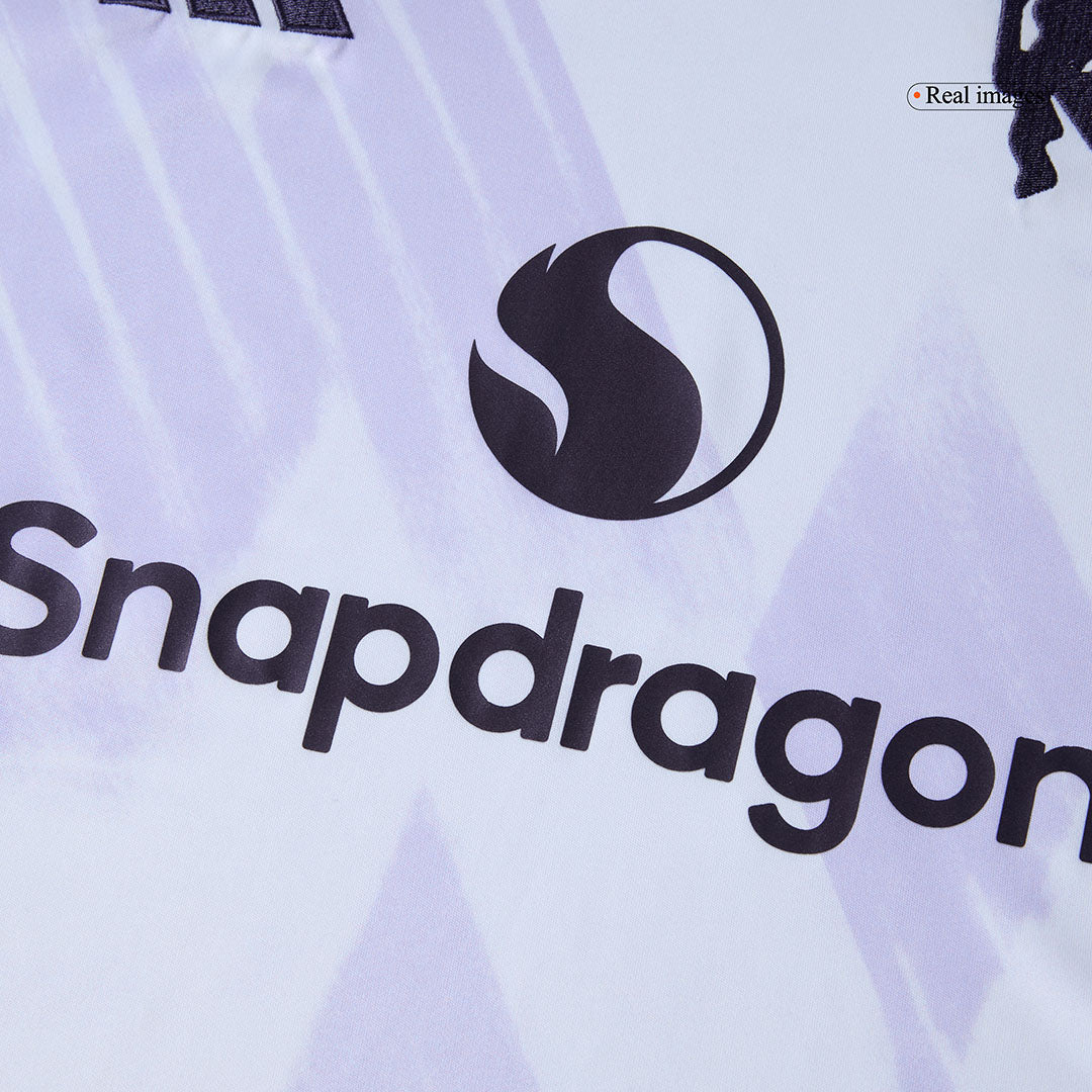 Manchester United Extérieur Maillot Kit 2025/26 Blanc