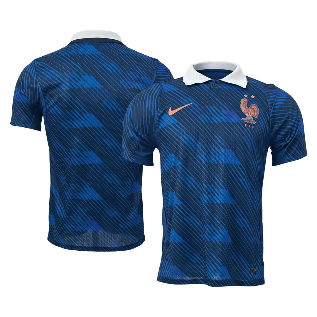 France Domicile Maillot 2026 Bleu Joueur
