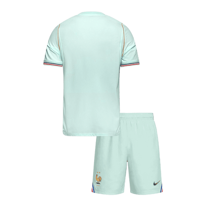 France Extérieur Maillot Kit 2026 Enfant Blanc