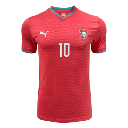 BERNARDO #10 Portugal Domicile Maillot 2026 Rouge Joueur