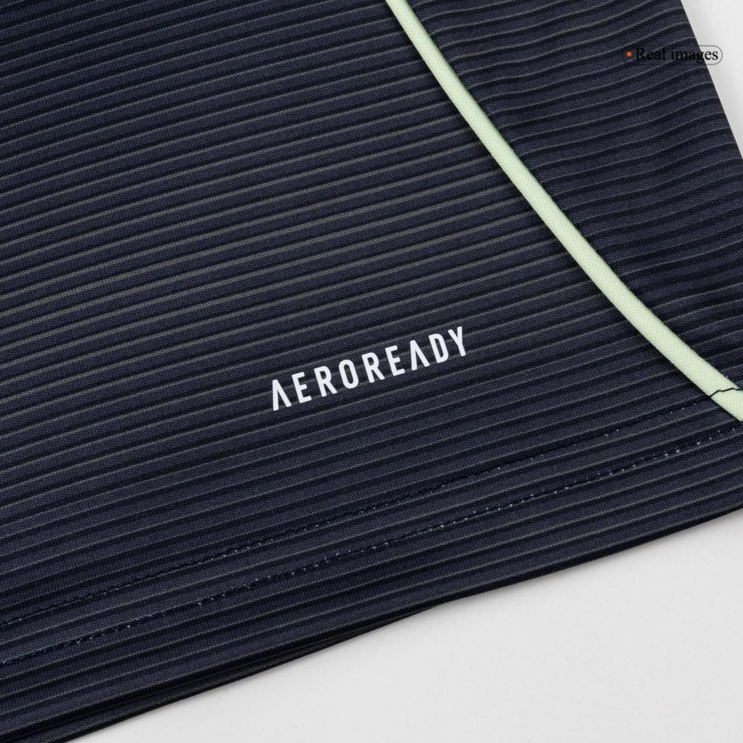 Kids Real Madrid Extérieur Maillot Kit 2025/26 Bleu marine - Super