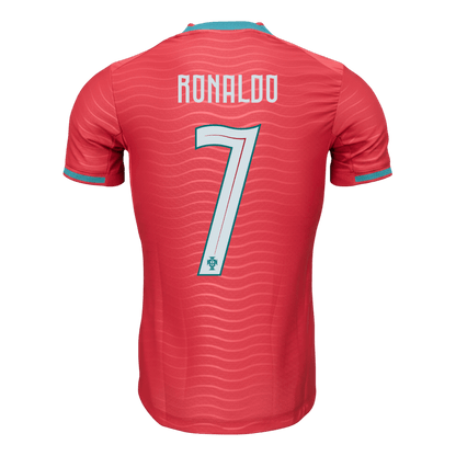 RONALDO #7 Portugal Domicile Maillot 2026 Rouge Joueur