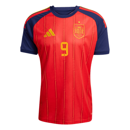 GAVI #9 Espagne Domicile Maillot 2026 Rouge - Super
