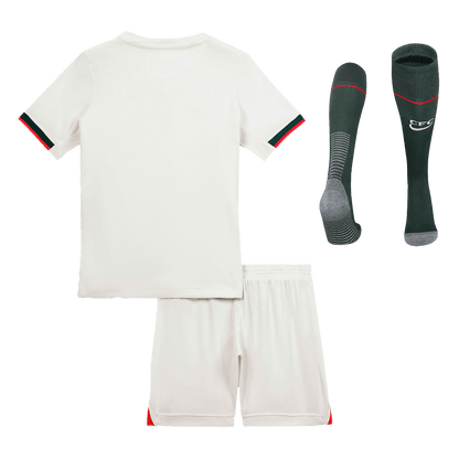 Chelsea Extérieur Maillot Kit 2025/26 Enfant Blanc